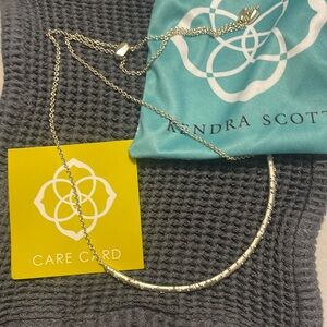Kendra Scott Silver Choker necklace